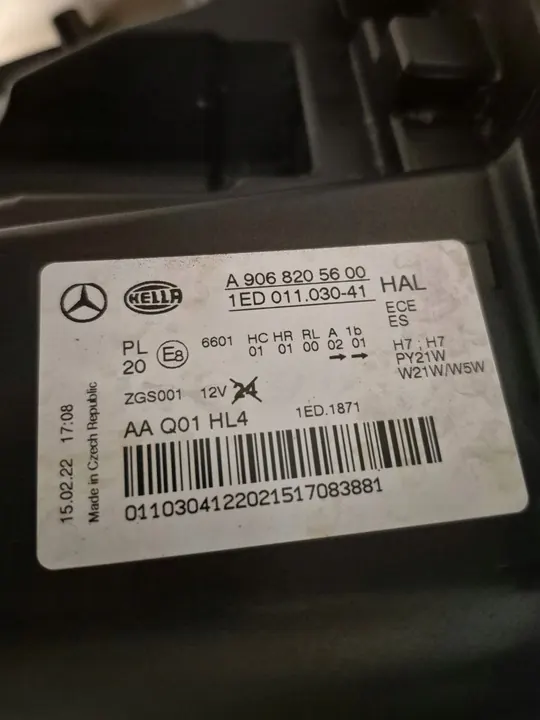 Faros delanteros izquierdo Mercedes-Benz Sprinter W906 A9068205600 image 9