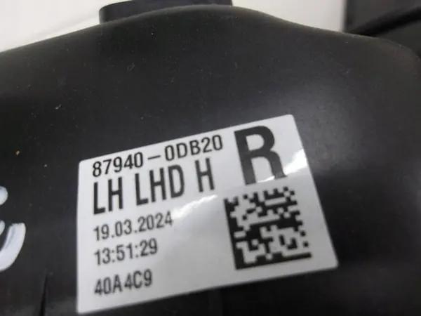 VASEN PUOLEINEN PEILI TOYOTA YARIS III image 6