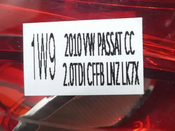 Feu Arrière Gauche OEM 3C8945095D pour VW Passat CC image 8