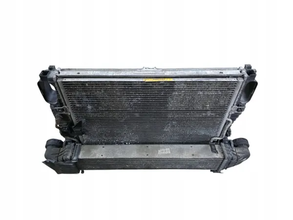 CHŁODNICA CHŁODNICE WODY KLIMATYZACJI MERCEDES W211 3.2 CDI KOMPLET image 2