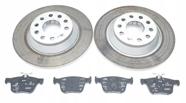 Audi Q3 taka-akselin jarrupalat ja -levyt OEM 3Q0615601A image 2