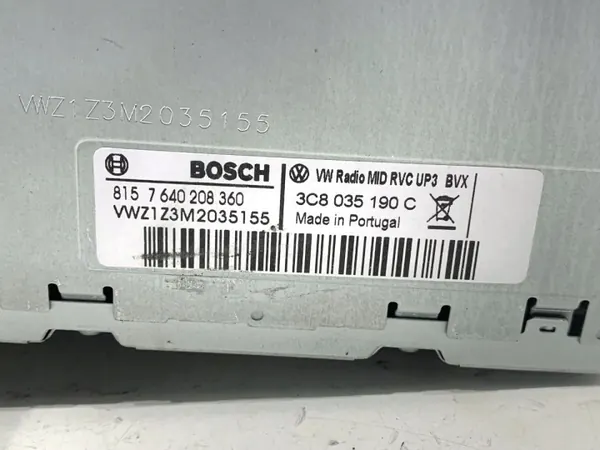 OEM 3C8035190C Radio voor Seat Alhambra II image 4