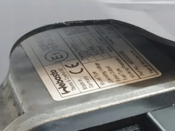 Webasto parkeerverwarming OEM 3Q0815005R Skoda Superb III image 5