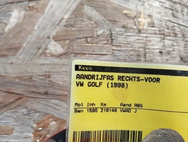 Höger fram axel VW Golf IV Leon I Octavia I image 4