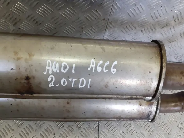 Audi OE Auspuff Schalldämpfer OEM WYDECH TŁUMIK image 3