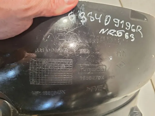 Dacia OE 620248369R Front Bumper Lower Cover image 7