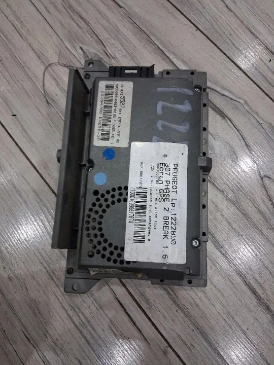 Écran d'affichage Peugeot 307 OEM 9661552780 image 4