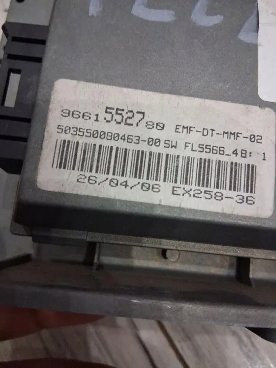 Écran d'affichage Peugeot 307 OEM 9661552780 image 6