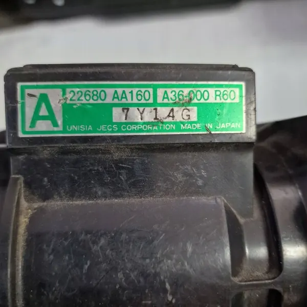 Subaru Legacy MAF Luftmengenmesser 22680AA160 image 5