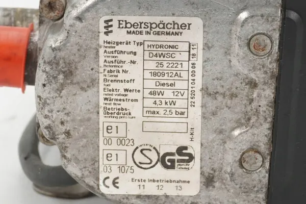 Webasto pysäköintilämmitys OEM 252221 Kia Sportage image 8