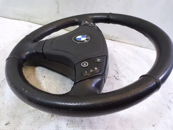 BMW OE Ratt med Airbag för E46 - Läder image 7