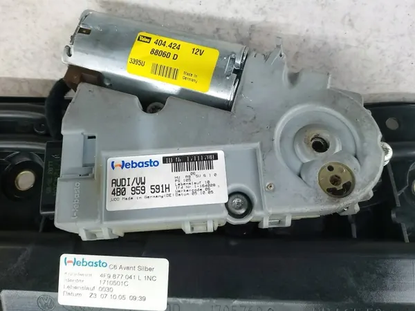 Techo solar para Audi A6 C6 OEM 4F9877041L image 8