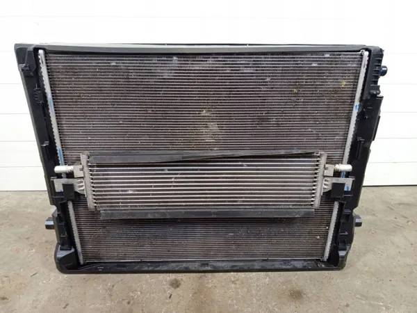 CHŁODNICA CHŁODNICE KOMPLET WENTYLATOR PAS BMW 2 G42 240i 3.0 B58 image 2