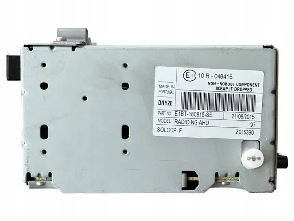Radio-Navigationsleser Ford Fiesta MK7 2015 OEM E1BT-18C815-SE image 3