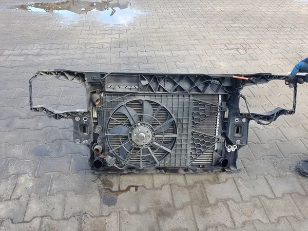 SEAT IBIZA 4 IV 6J 08-12 1.2 TDI Kühlerlüfter Vorne OEM image 5