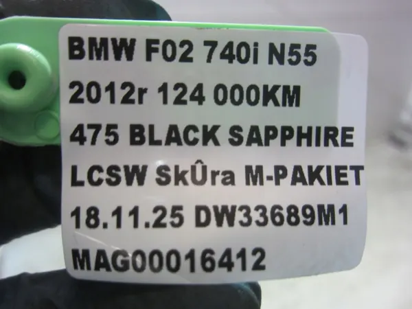 BMW OEM 51487202856 Äänenvaimennin Lämpösuoja Tunnelikansi image 6