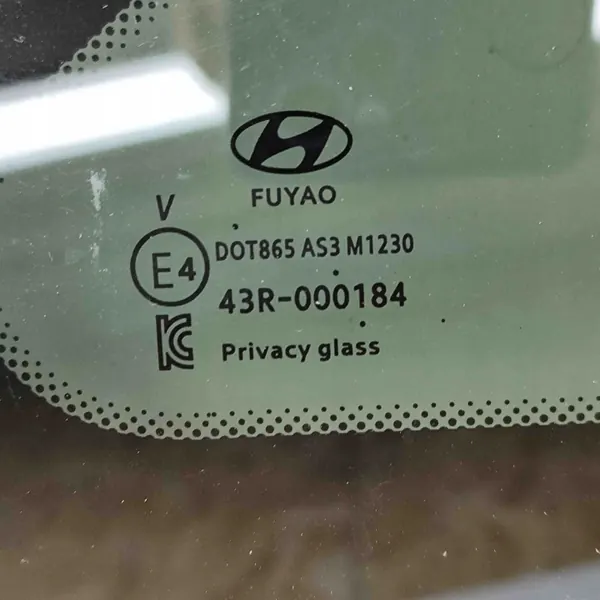 Ventana trasera izquierda usada OEM 43R000184 Hyundai image 6