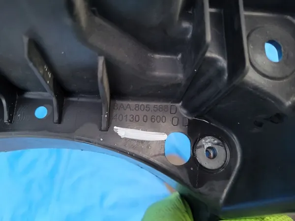 Reforço Frontal VW Passat B7 3AA805588D image 7