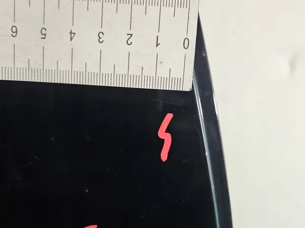 Höger Bakdörr Kia Optima IV 15- Kombi 5D Svart ABP image 6