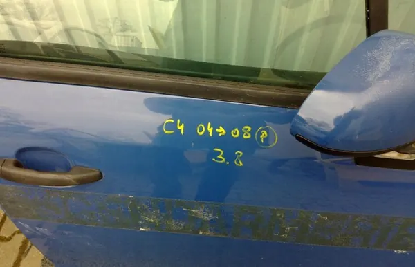 Höger Framdörr Citroen C4 04-08 OEM 9004W4 image 3