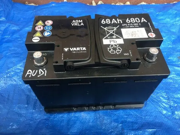 Audi AGM Akku 68Ah 680A OEM 4P0915089C image 5