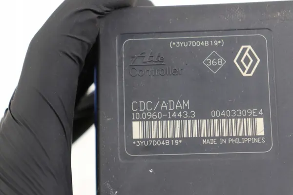 Renault Laguna II ABS-pumppu Ohjain OEM 10096014433 image 8