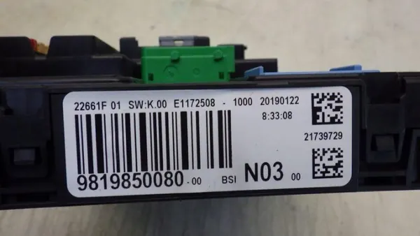 OEM 9819850080 BSI-module voor Peugeot 208/2008 image 7