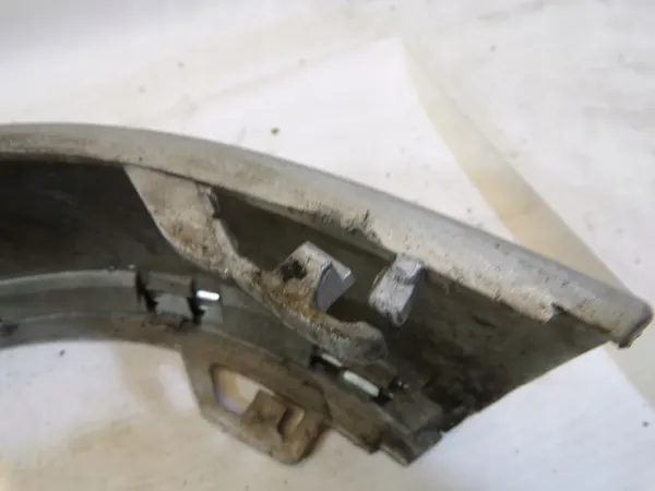 MERCEDES BENZ E-KL W211 Rivestimento paraurti posteriore sinistro Cromato OEM image 10