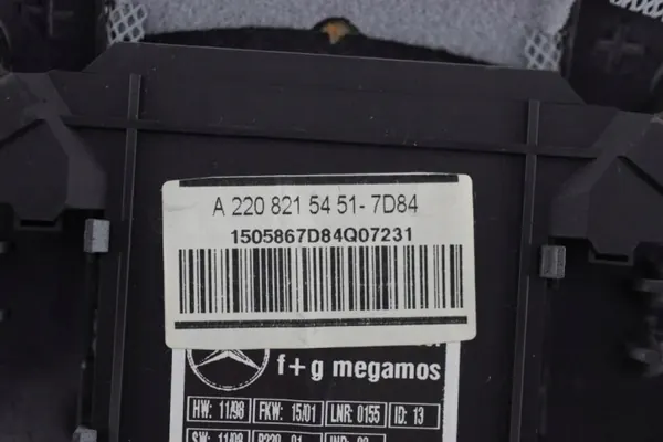 Sensor de Movimiento Mercedes S W220 OEM A2208215451-7D84 image 4