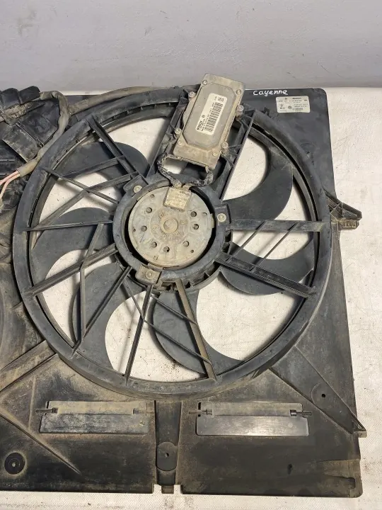 Kylarfläkt Porsche Cayenne 955 OEM 7LO121203F (2002-2007) image 3