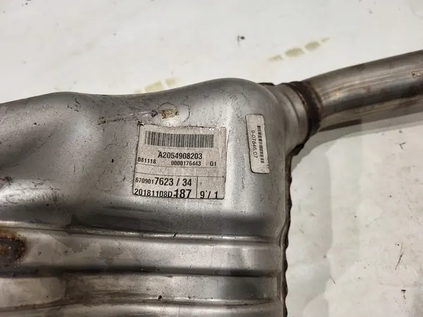 Silenciador de escape esquerdo Mercedes E300 W213 A2134915201 image 3