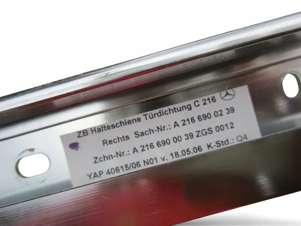 Garniture de toit droite Mercedes W216 C216 image 4