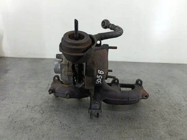 Turbo com coletor usado OEM 038253019N image 2