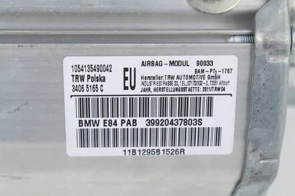 OEM 34065165 Airbag Passager pour BMW E84 2008-2015 image 5