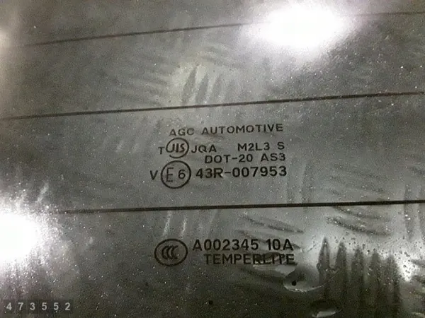 Mitsubishi OEM 43R007953 achterklepraam image 5