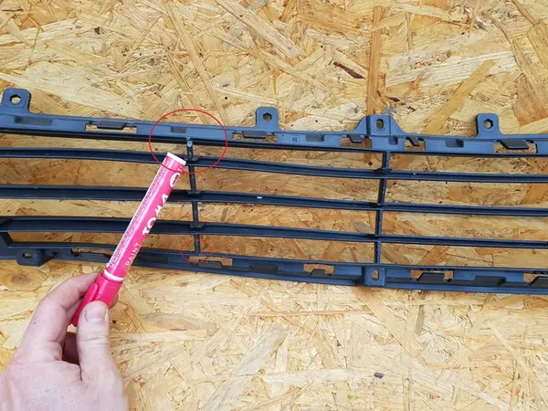 Griglia paraurti anteriore OPEL MOKKA X 475498858 image 9