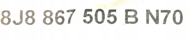 OEM 8J8867505B Svart innertak för Audi TT 8J image 3
