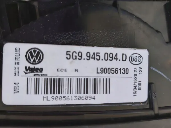 VW GOLF VII Kombi Luz Trasera Izquierda Derecha image 3
