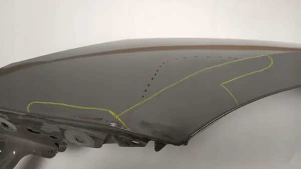 Vänster framskärm Audi A4 B9 2019 LIFT 8W0821091 image 6