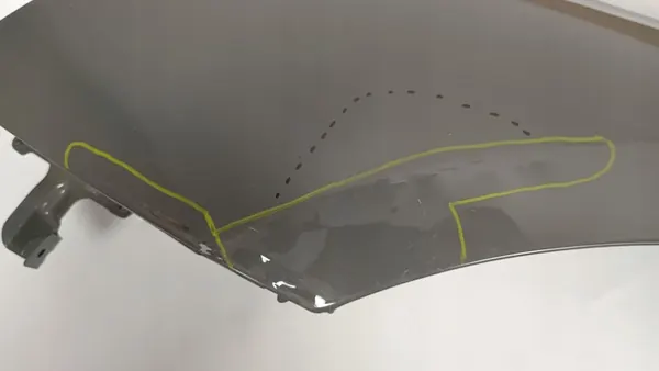 Vänster framskärm Audi A4 B9 2019 LIFT 8W0821091 image 7