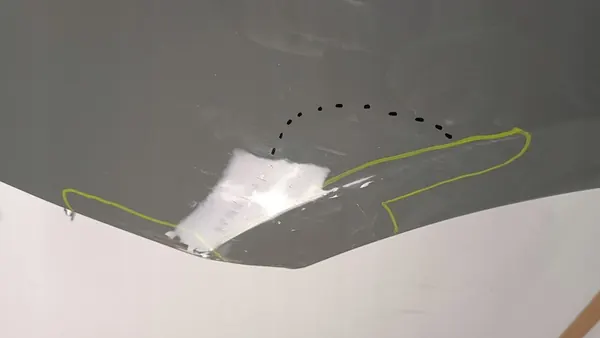 Vänster framskärm Audi A4 B9 2019 LIFT 8W0821091 image 8