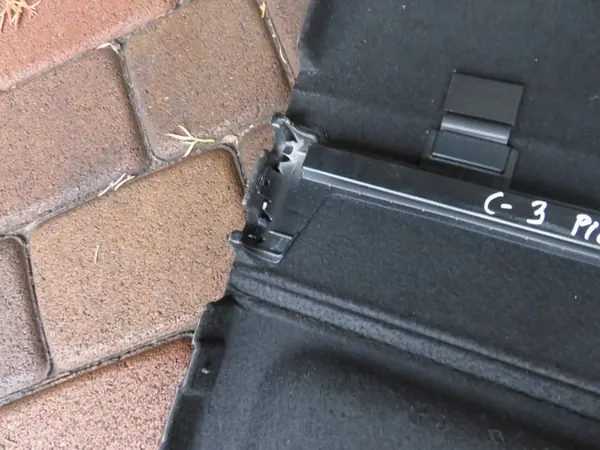 Étagère de coffre Citroen C3 Picasso noire image 4