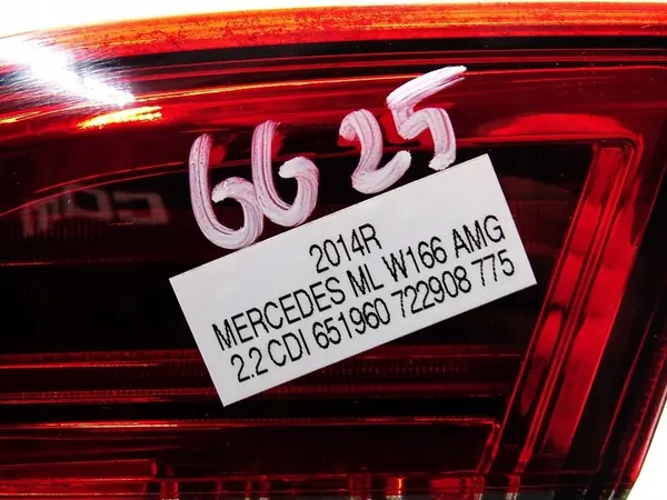 Lámpara trasera derecha para Mercedes ML W166 A1669068801 image 7