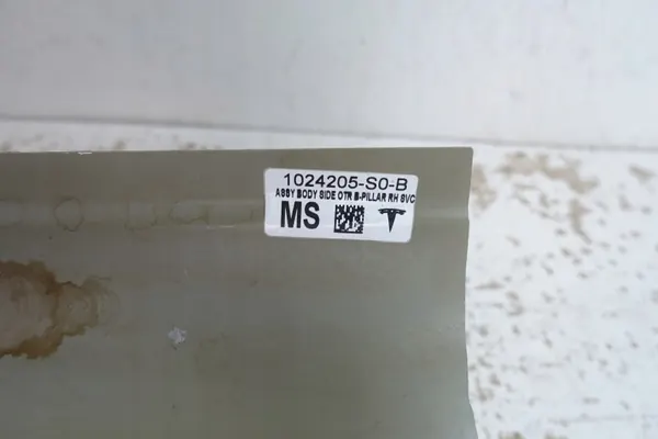 Tesla Model S Katto Pilar B Peite OEM 1024205-S0-B image 5