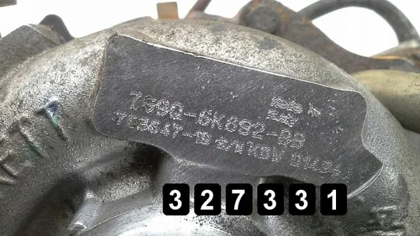 Turbocompresor Ford 783647-19 usado para 1.8 Diesel image 3