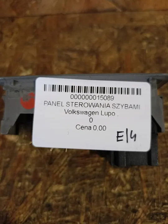 Raam Schakel Paneel Links Bestuurder VW Lupo Seat Arosa image 3