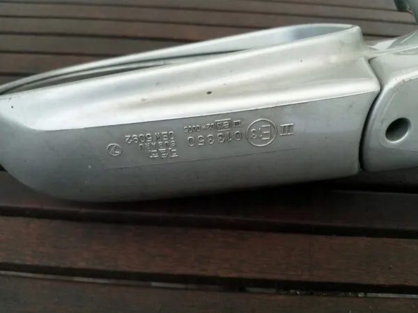 Specchio Elettrico Sinistro Subaru Impreza 2002 5pin OEM image 4