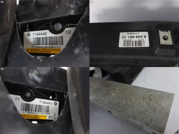 Ventola di raffreddamento acqua BMW F10 F11 M550D 850W OEM 7647367 image 9