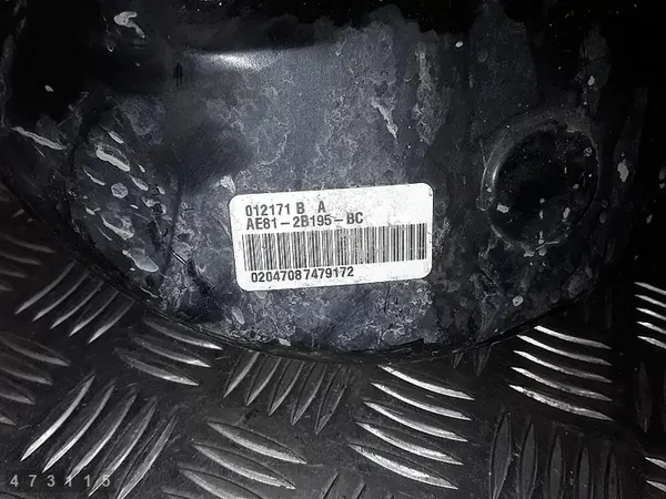 2011 Ford Fiesta Brake Booster AE812B195BC image 2