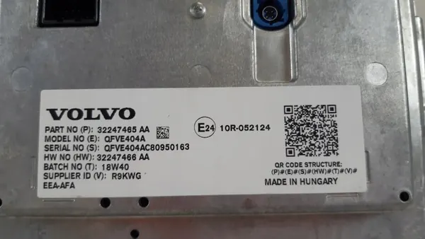 Volvo V60 II Näyttöruutu OEM 32247465AA, 32247466AA image 7